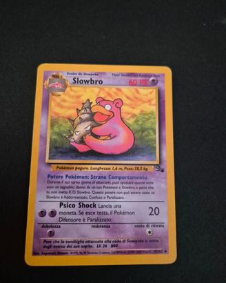 Carta Pokémon Slowbro 43/62 Fossil ITA