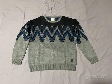 Maglione Anerkjendt Blu/Grigio