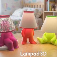 Lampada omino in piedi