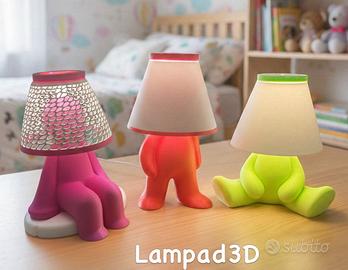 Lampada omino in piedi