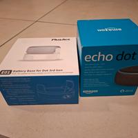 Eco dot (3a gen) più base ricarica.