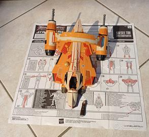 TRANSFORMER GIOCATTOLO:STAR WARS JEDI STARFIGHTER