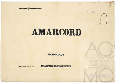 Foto di scena del film Amarcord di Federico Fellin