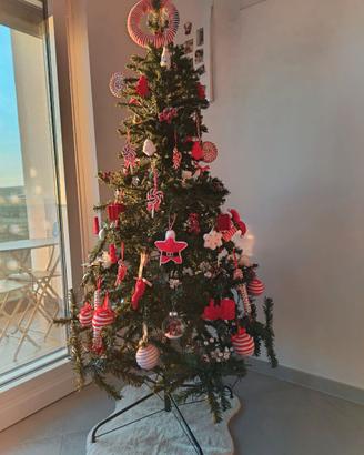 Albero di Natale con 2 serie Led