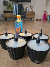 Set 5 Lampade LED per Bottiglie (Ricaricabili)