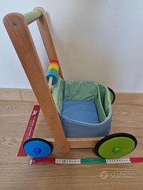 carrello primi passi, usato ottime condizz., utile