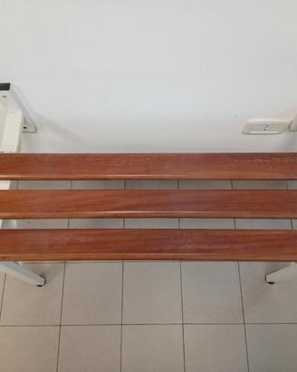 panca appendiabiti modulabile a muro