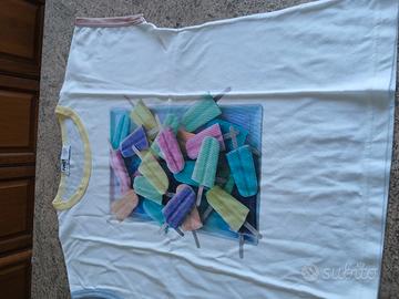 maglia a maniche corte da ragazza 