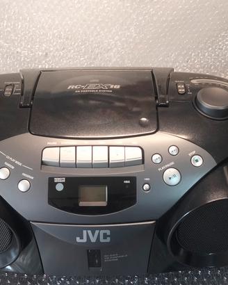 Stereo CD e cassette JVC RC ex16