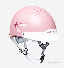 FOUGANZA
Cap equitazione bambino 100 casco rosa