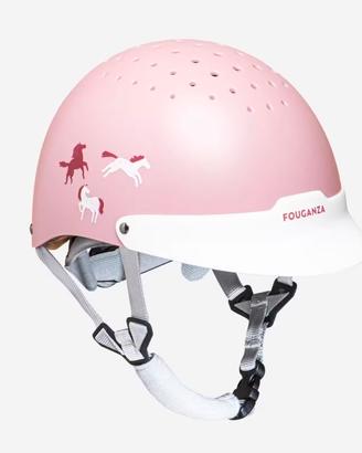 FOUGANZA
Cap equitazione bambino 100 casco rosa