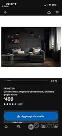 Divano letto ikea FRIHETEN