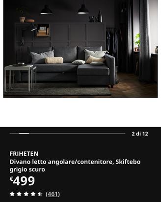 Divano letto ikea FRIHETEN
