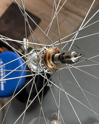 Ruote corsa campagnolo tubolare vintage