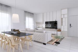 Quadrilocale nuovo con doppi servizi e box