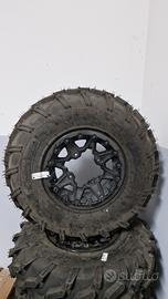 Gomme e cerchi quad nuove mai montate