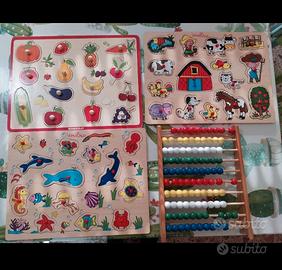 giochi in legno
