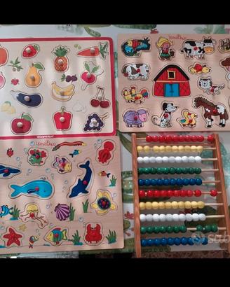 giochi in legno