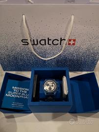 Limited Ed. Swatch MISSION TO THE SUPER BLUE MOON.