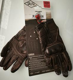 Guanti moto in vera pelle