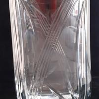 Vaso rettangolare in cristallo al piombo Cristal d