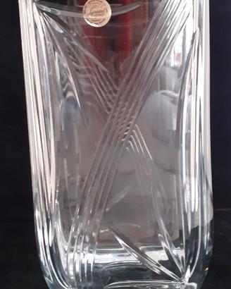 Vaso rettangolare in cristallo al piombo Cristal d