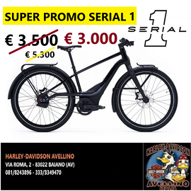 Bici elettrica Serial 1 x H-D modello Rush