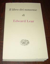 IL LIBRO DEI NONSENSE EDWARD LEAR 1970 1ED EINAUDI