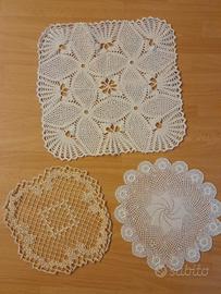 Centrini vintage artigianali fatti a mano