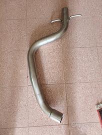 scarico inox ragazzon audi tt 8j nuovo 
