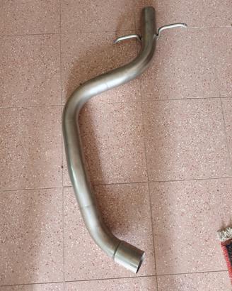 scarico inox ragazzon audi tt 8j nuovo 