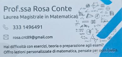 Docente matematica
