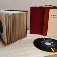 Valigetta Vintage 44 Vinili Corso Inglese anni 70