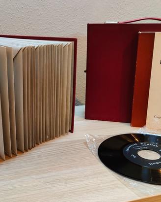 44 Vinili Corso Inglese anni 70 con Valigetta