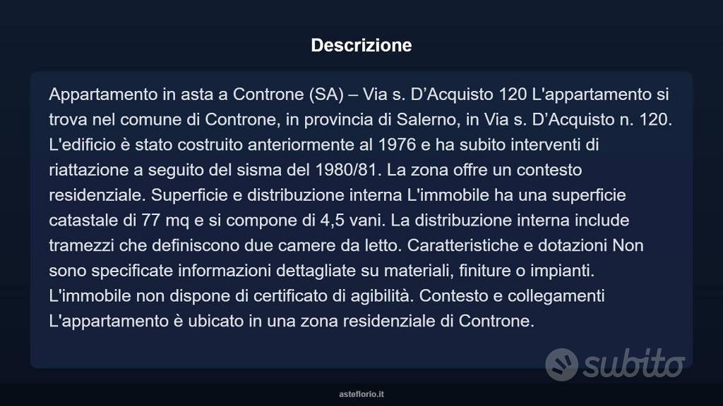 Appartamento – Controne, Salerno - Vista 3