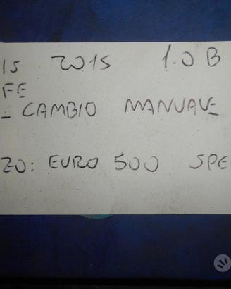 Cambio 5n toyota yaris anno 2015 1.0b tipo 1krfe