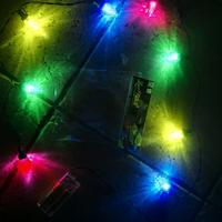 Luci fatate ghirlanda pigna pigne luminose led