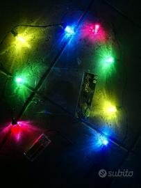 Luci fatate ghirlanda pigna pigne luminose led