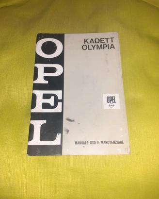 Opel Kadett Olympia manuale
