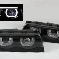 Fari anteriori BMW Serie 7 e38 98-01 Angel Eye LED