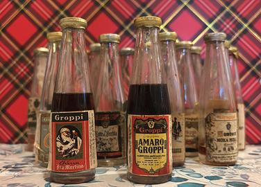 Lotto di 17 Mignon Vintage – Distilleria Groppi –