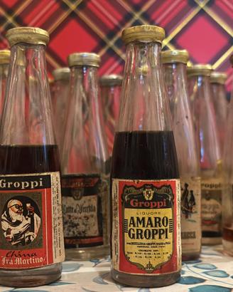 Lotto di 17 Mignon Vintage – Distilleria Groppi –