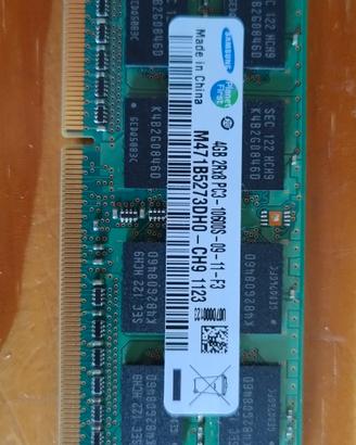 RAM per portatile 4 giga