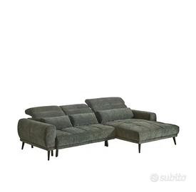Divano verde scuro