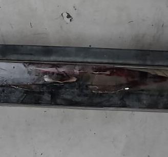 FIAT 500 - MODANATURA CROMATA PARAURTI POSTERIORE