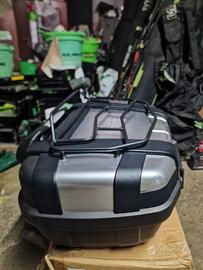 tris valigie givi monokey 33 litrii+bauletto 52 li