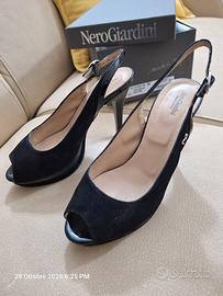 CHANEL NERO GIARDINI N. 38 TACCO  12