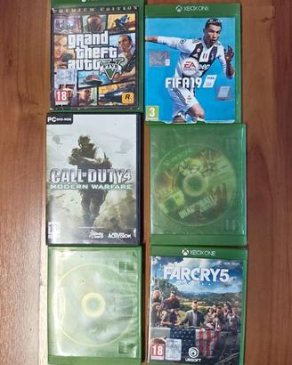 Giochi XBOX ONE e PC epoca.