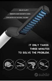 Pettine con piastra CombiHair