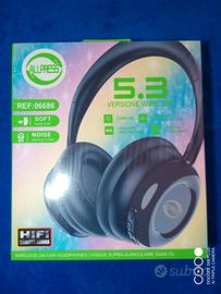 Cuffie bluetooth v5.3